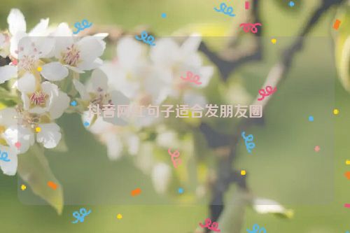 抖音网红句子适合发朋友圈